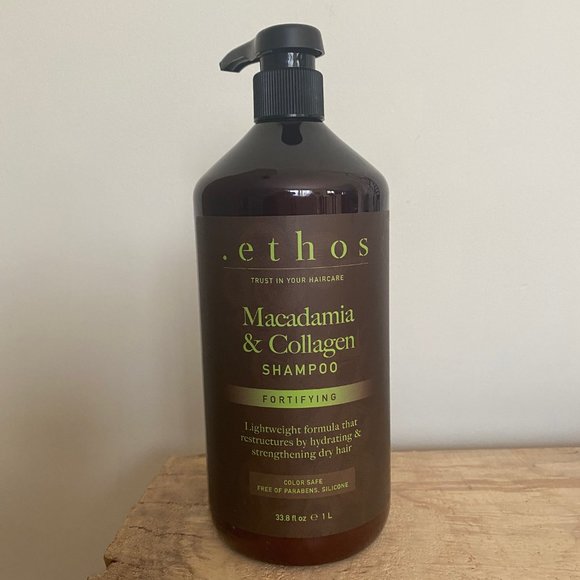 Ethos Shampoo-Macadamia & Collagen-Jumbo 33.8 oz